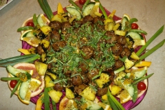 Fabulous Appetizer of Grilled Vietnamese Chicken Meatballs